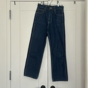 B Sides Plein high rise straight-leg jeans